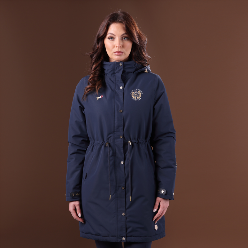 Aubrion Team Waterproof Coat - Navy-8